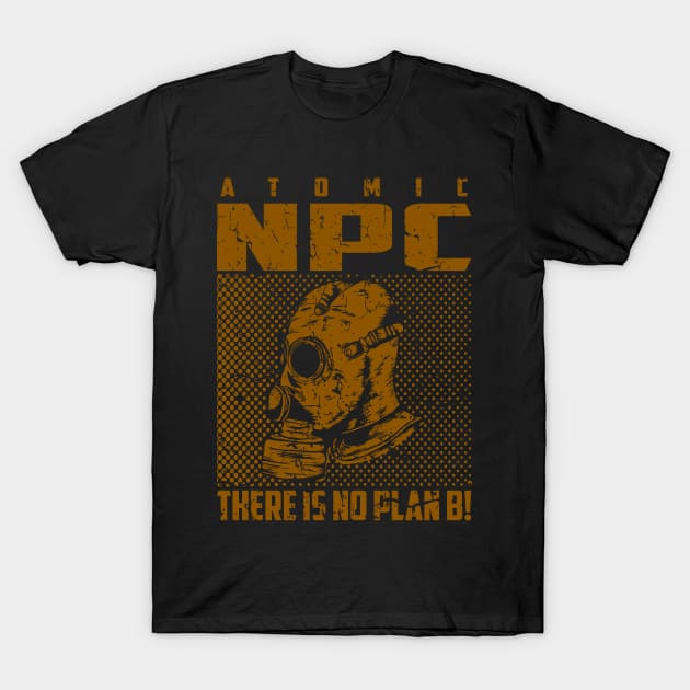 ATOMIC NPC 01 T-Shirt by 2 souls